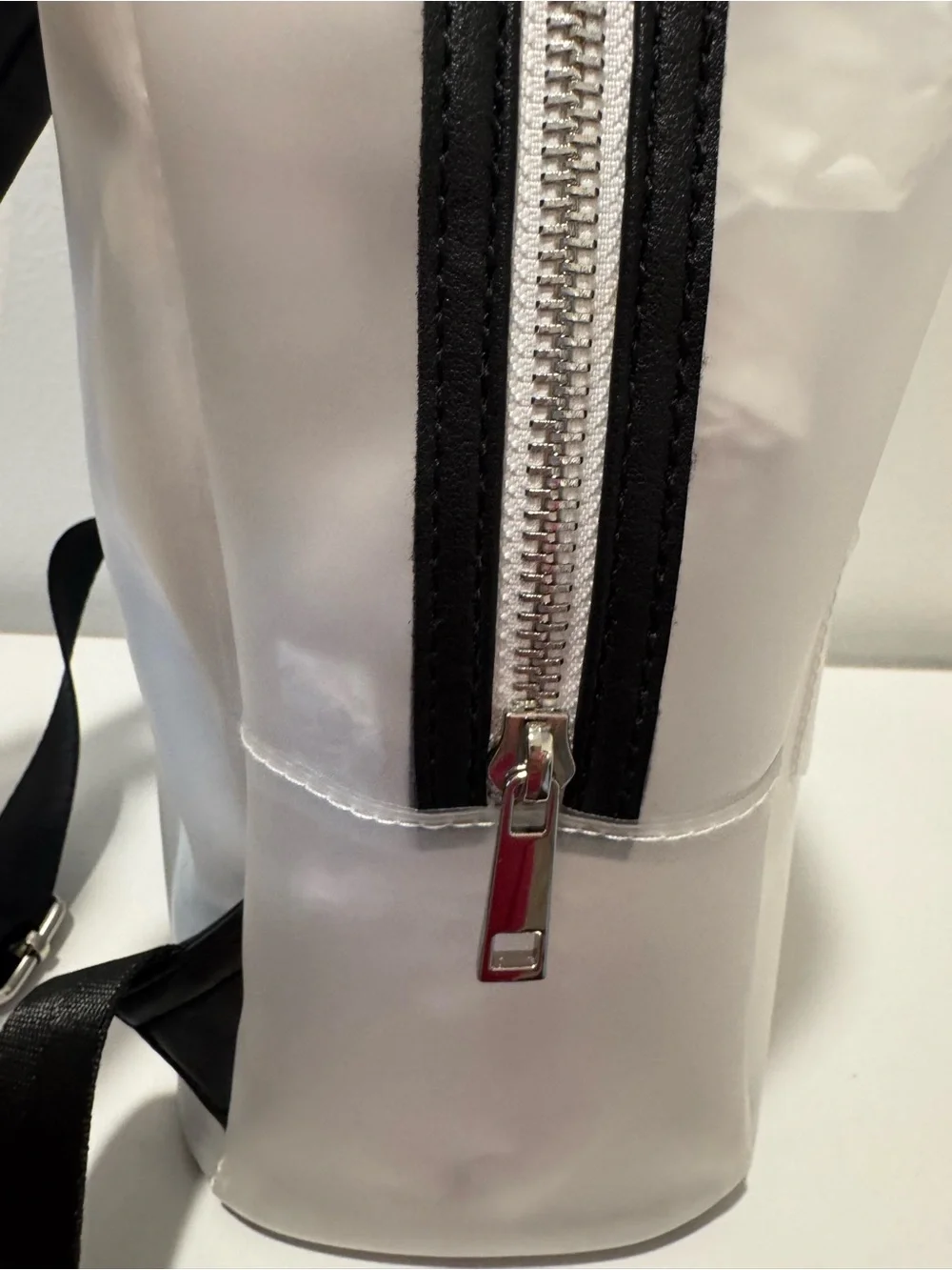 Clear Ghost Backpack - White Ghost Design